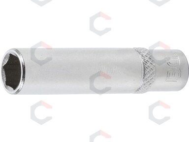 Galvutė colinė šešiakampė ilga | 6,3 mm (1/4") | 5/16" (10671) Galvutė colinė šešiakampė ilga | 6,3 mm (1/4") | 5/16" (10671)
