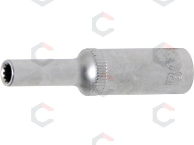 Galvutė daugiafunkcinė ilga | 6,3 mm (1/4") | 4 mm (10154) Galvutė daugiafunkcinė ilga | 6,3 mm (1/4") | 4 mm (10154)