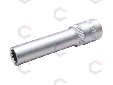 Galvutė daugiafunkcinė ilga | 6,3 mm (1/4") | 6 mm (10156) Galvutė daugiafunkcinė ilga | 6,3 mm (1/4") | 6 mm (10156)