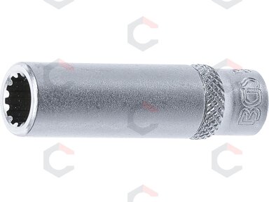 Galvutė daugiafunkcinė ilga | 6,3 mm (1/4") | 8 mm (10158) Galvutė daugiafunkcinė ilga | 6,3 mm (1/4") | 8 mm (10158)