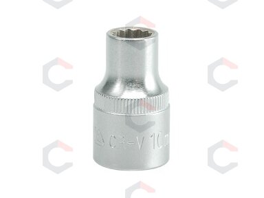 Galvutė dvylikakampė 1/2", 10mm (YT-1272)