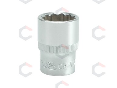 Galvutė dvylikakampė 1/2", 20mm (YT-1282)