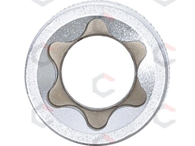 Galvutė E-star tipo varžtams | 12,5 mm (1/2") | E20 (6420)