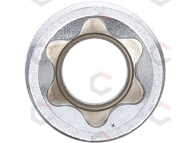 Galvutė E-star tipo varžtams | 12,5 mm (1/2") | E22 (6422)