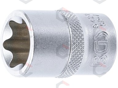 Galvutė E-star tipo varžtams | 12,5 mm (1/2") | E22 (6422)