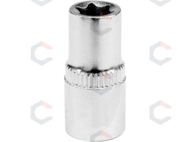 Galvutė E-star tipo varžtams 1/4", E8 (YT-05215)