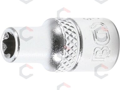 Galvutė E-star tipo varžtams | 6.3 mm (1/4") | E6 (6406)