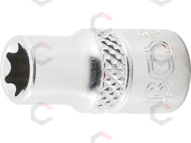 Galvutė E-star tipo varžtams | 6.3 mm (1/4") | E8 (6408)
