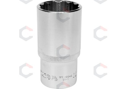 Galvute ilga 1/2", 32 mm 12-kampė (YT-12949)