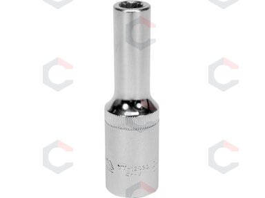 Galvute ilga 1/2", 8 mm 12-kampė (YT-12930)