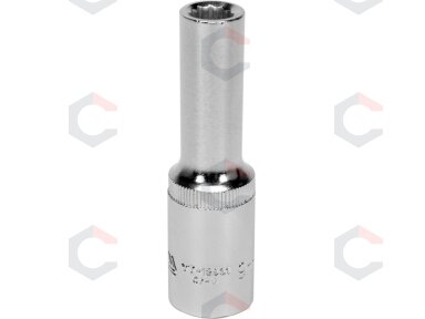 Galvute ilga 1/2", 9 mm 12-kampė (YT-12931)
