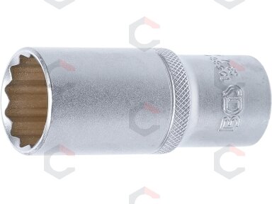 Galvute ilga 12 kampų | 12,5 mm (1/2") | 24 mm (10688) Galvute ilga 12 kampų | 12,5 mm (1/2") | 24 mm (10688)