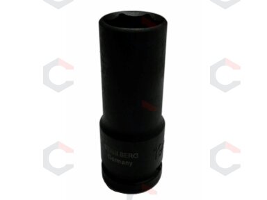 Galvutė ilga plonasienė smūginė 1/2", 19mm (HC0815-19)