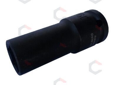 Galvutė ilga plonasienė smūginė 1/2", 19mm (HC0815-19)