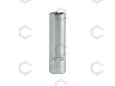 Galvutė ilga šešiakampė | 10 mm (3/8") | 12 mm (YT-3826) Galvutė ilga šešiakampė | 10 mm (3/8") | 12 mm (YT-3826)