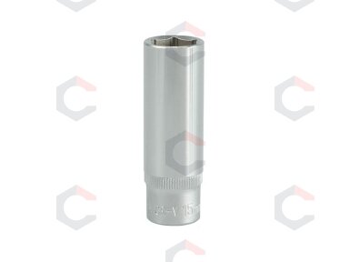 Galvutė ilga šešiakampė | 10 mm (3/8") | 15 mm (YT-3829) Galvutė ilga šešiakampė | 10 mm (3/8") | 15 mm (YT-3829)