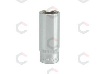 Galvutė ilga šešiakampė | 10 mm (3/8") | 19 mm (YT-3833) Galvutė ilga šešiakampė | 10 mm (3/8") | 19 mm (YT-3833)