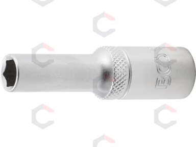 Galvutė ilga šešiakampė | 10 mm (3/8") | 8 mm (10528) Galvutė ilga šešiakampė | 10 mm (3/8") | 8 mm (10528)