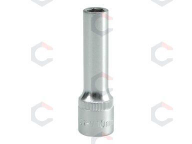 Galvutė ilga šešiakampė 1/2", 10mm (YT-1223)