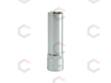 Galvutė ilga šešiakampė 1/2", 14mm (YT-1227)