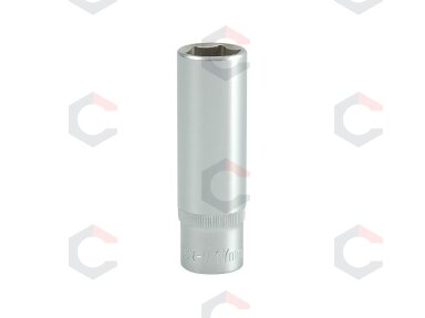 Galvutė ilga šešiakampė 1/2", 17mm (YT-1230)