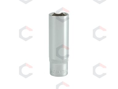 Galvutė ilga šešiakampė 1/2", 20mm (YT-1233)