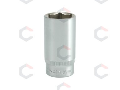 Galvutė ilga šešiakampė 1/2", 30mm (YT-1239)