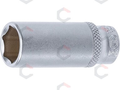Galvutė ilga šešiakampė | 6,3 mm (1/4") | 14 mm (10514) Galvutė ilga šešiakampė | 6,3 mm (1/4") | 14 mm (10514)