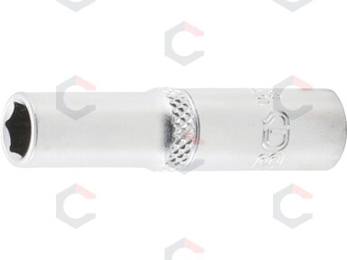 Galvutė ilga šešiakampė | 6,3 mm (1/4") | 7 mm (10507) Galvutė ilga šešiakampė | 6,3 mm (1/4") | 7 mm (10507)