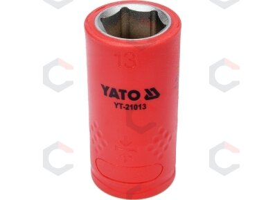 Galvutė izoliuota 13 mm, 3/8" VDE (YT-21013)