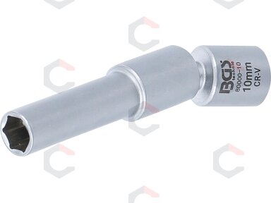 Galvutė kaitinimo ir uždegimo žvakėms | šarnyrinė | 10 mm (3/8") | 10 mm (80000-10)