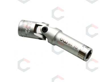 Galvutė kaitinimo žvakėms šešiakampė šarnyrinė | 10 mm (3/8") | 10 mm (2982) Galvutė kaitinimo žvakėms šešiakampė šarnyrinė | 10 mm (3/8") | 10 mm (2982)
