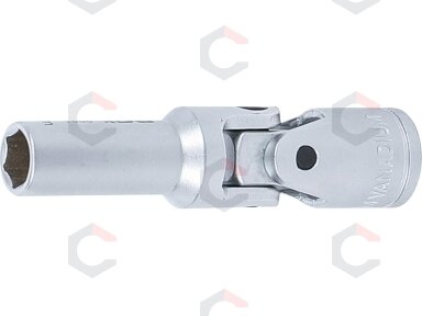 Galvutė kaitinimo žvakėms šešiakampė šarnyrinė | 10 mm (3/8") | 9 mm (2981) Galvutė kaitinimo žvakėms šešiakampė šarnyrinė | 10 mm (3/8") | 9 mm (2981)