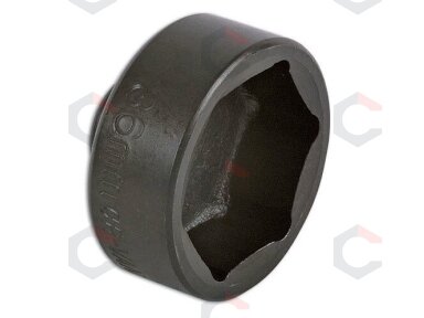 Galvutė šešiakampė | 10 mm (3/8") | 36 mm (FCW36) Galvutė šešiakampė | 10 mm (3/8") | 36 mm (FCW36)