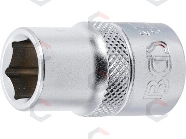 Galvutė šešiakampė | 12,5 mm (1/2") | 1/2" (2772) Galvutė šešiakampė | 12,5 mm (1/2") | 1/2" (2772)
