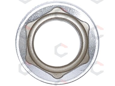 Galvutė šešiakampė | 12.5 mm (1/2") | 16 mm (2916) Galvutė šešiakampė | 12.5 mm (1/2") | 16 mm (2916)