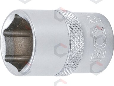 Galvutė šešiakampė | 12.5 mm (1/2") | 19 mm (2919) Galvutė šešiakampė | 12.5 mm (1/2") | 19 mm (2919)