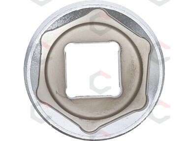 Galvutė šešiakampė | 12.5 mm (1/2") | 26 mm (2926) Galvutė šešiakampė | 12.5 mm (1/2") | 26 mm (2926)
