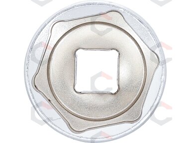 Galvutė šešiakampė | 12.5 mm (1/2") | 34 mm (2934) Galvutė šešiakampė | 12.5 mm (1/2") | 34 mm (2934)