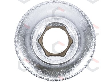 Galvutė šešiakampė | 12.5 mm (1/2") | 8 mm (2908) Galvutė šešiakampė | 12.5 mm (1/2") | 8 mm (2908)
