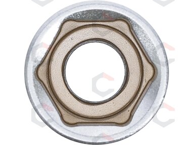 Galvutė šešiakampė ilga | 12,5 mm (1/2") | 20 mm (10560)