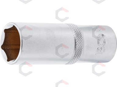 Galvutė šešiakampė ilga | 12,5 mm (1/2") | 21 mm (10561)