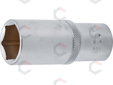 Galvutė šešiakampė ilga | 12,5 mm (1/2") | 23 mm (10563)