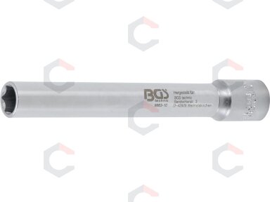 Galvutė šešiakampė | labai ilga | 10 mm (3/8") | 10 mm (9863-10) Galvutė šešiakampė | labai ilga | 10 mm (3/8") | 10 mm (9863-10)