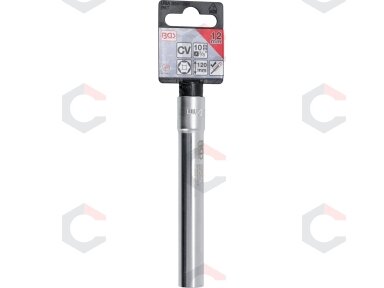 Galvutė šešiakampė | labai ilga | 10 mm (3/8") | 12 mm (9863-12) Galvutė šešiakampė | labai ilga | 10 mm (3/8") | 12 mm (9863-12)