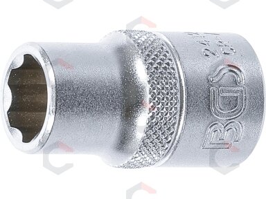 Galvutė šešiakampė | Super Lock | 12.5 mm (1/2") | 12 mm (2412) Galvutė šešiakampė | Super Lock | 12.5 mm (1/2") | 12 mm (2412)
