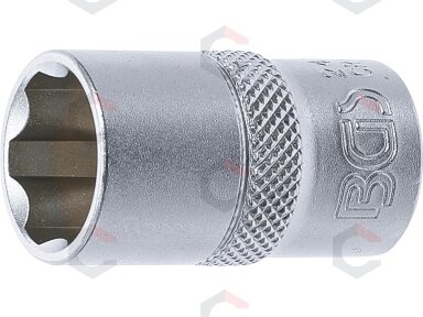 Galvutė šešiakampė | Super Lock | 12.5 mm (1/2") | 16 mm (2416) Galvutė šešiakampė | Super Lock | 12.5 mm (1/2") | 16 mm (2416)