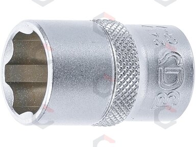 Galvutė šešiakampė | Super Lock | 12.5 mm (1/2") | 17 mm (2417) Galvutė šešiakampė | Super Lock | 12.5 mm (1/2") | 17 mm (2417)