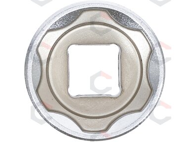 Galvutė šešiakampė | Super Lock | 12.5 mm (1/2") | 27 mm (2427) Galvutė šešiakampė | Super Lock | 12.5 mm (1/2") | 27 mm (2427)