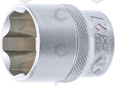 Galvutė šešiakampė | Super Lock | 12.5 mm (1/2") | 27 mm (2427) Galvutė šešiakampė | Super Lock | 12.5 mm (1/2") | 27 mm (2427)